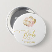 TEAM BRIDE LUFTBALLONS BUTTON (Voorkant /achterkant)