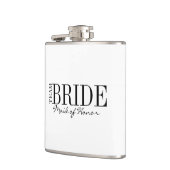 Team Bride Maid of Honor Bridal Party Flask Heupfles (Links)