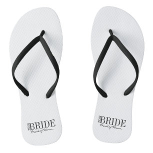 Team Bride Maid of Honor Bridal Party Teenslippers