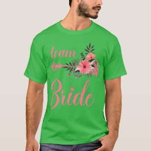 Team Bride Marriage Bridesmaid Bachelor Separation T-shirt