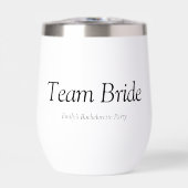 Team Bride Modern Bachelorette (Voorkant)
