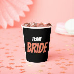 Team Bride Papieren Bekers<br><div class="desc">Team Bride</div>