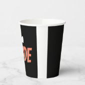 Team Bride Papieren Bekers (Links)