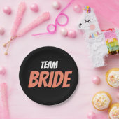 Team Bride Papieren Bordje (Feest)