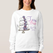 Team Bride Personalized Weddenkake Sweatshirt (Voorkant)