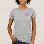 Team Bride Pocket Shirt (Voorkant)