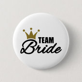 Team Bride Ronde Button 5,7 Cm (Voorkant)