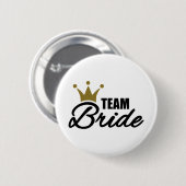 Team Bride Ronde Button 5,7 Cm (Voorkant /achterkant)