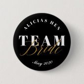 TEAM BRIDE RONDE BUTTON 5,7 CM (Voorkant)