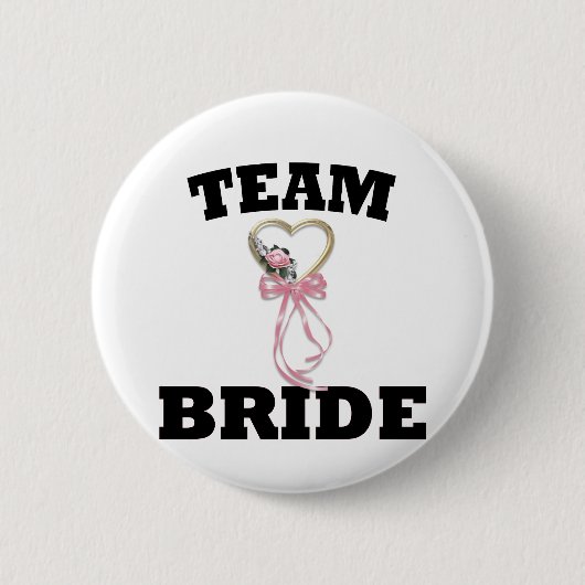Team Bride Ronde Button 5,7 Cm (Voorkant)