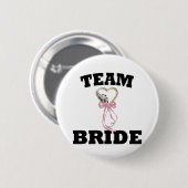Team Bride Ronde Button 5,7 Cm (Voorkant /achterkant)