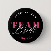 TEAM BRIDE RONDE BUTTON 5,7 CM (Voorkant)