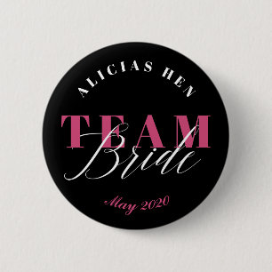 TEAM BRIDE RONDE BUTTON 5,7 CM