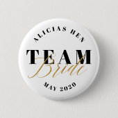 TEAM BRIDE RONDE BUTTON 5,7 CM (Voorkant)