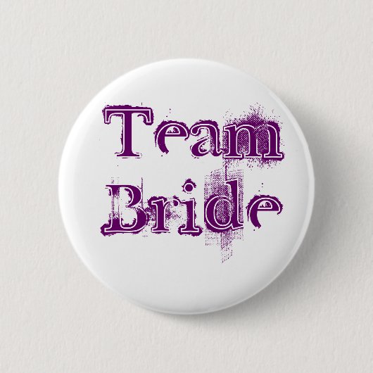 Team Bride Ronde Button 5,7 Cm (Voorkant)