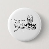 Team Bride Ronde Button 5,7 Cm (Voorkant)