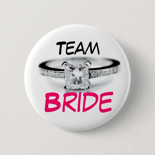 Team Bride Ronde Button 5,7 Cm (Voorkant)