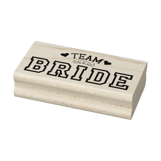 Team Bride Rubberstempel (Stempel)