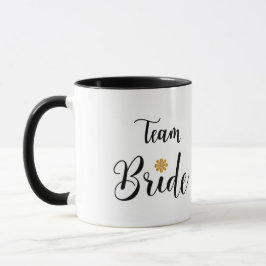 Team Bride Stylish Coffee Mok