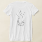 Team Bride T-Shirt (Laag Achter)