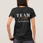 TEAM BRIDE T-SHIRT (Achterkant)