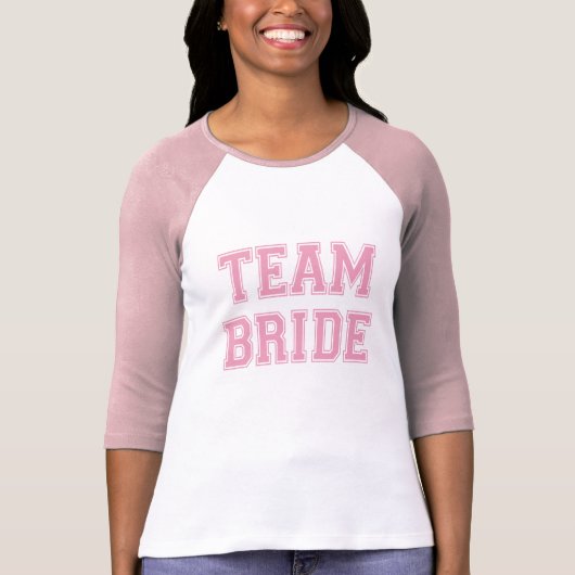 Team Bride T-shirt (Voorkant)