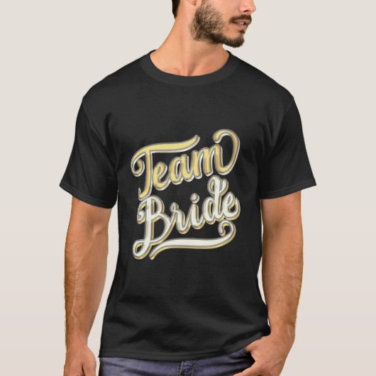 Team Bride T-shirt (Voorkant)