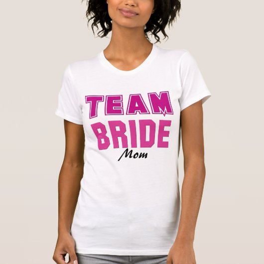 Team Bride T-shirt (Voorkant)