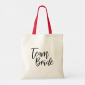 Team Bride Tragetasche JGA Tote Bag (Achterkant)