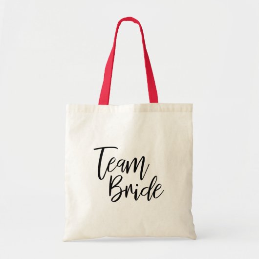 Team Bride Tragetasche JGA Tote Bag (Voorkant)