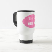 Team Bride Travel Mug Reisbeker (Voorkant links)