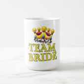 Team Bride trouwkroon Magische Mok (Midden)
