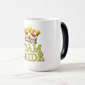 Team Bride trouwkroon Magische Mok (Voorkant rechts)