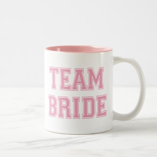 Team Bride Tweekleurige Koffiemok (Rechts)