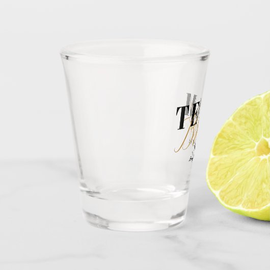 TEAM BRIDE Two-Tone Shot Glas (Links)