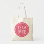Team Bride - Wedding Canvas tas (Voorkant)