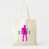Team Bride Wedding Cat Woman van VIMAGO Tote Bag (Voorkant)