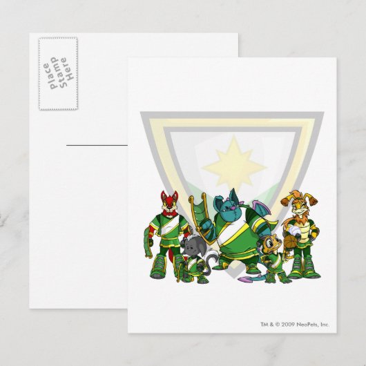 Team Brightvale Groep Briefkaart (Voorkant / Achterkant)