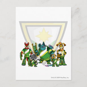 Team Brightvale Groep Briefkaart