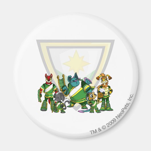 Team Brightvale Groep Magneet (Voorkant)