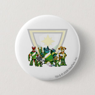Team Brightvale Groep Ronde Button 5,7 Cm