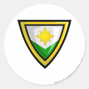 Team Brightvale Logo Ronde Sticker