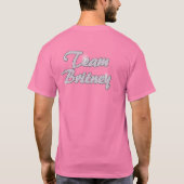 Team Britney T-shirt (Achterkant)