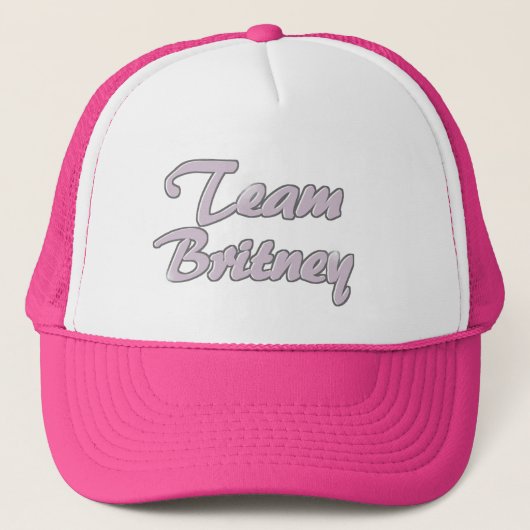 Team Britney trucker Trucker Pet (Voorkant)