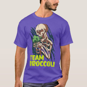 Team Broccoli Broccoli Vegetables Eat Snack Diet S T-shirt