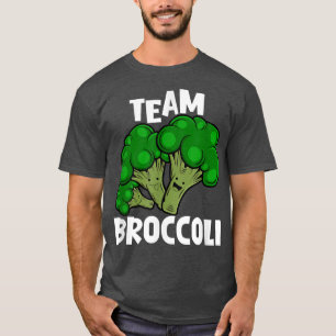 Team Broccoli Vegan Vegetarian Vegetable Lover T-shirt
