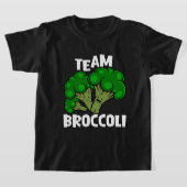 Team Broccoli Vegan Vegetarian Vegetable Lover T-shirt (Laagn)