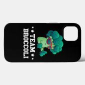 Team Broccoli Vegetarische Broccoli Liefhebber Gro Case-Mate iPhone Case (Achterkant (horizontaal))