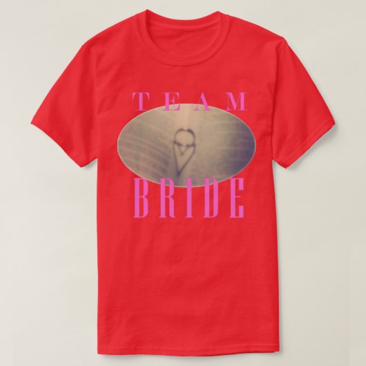 team bruid 30 t-shirt (Design voorkant)