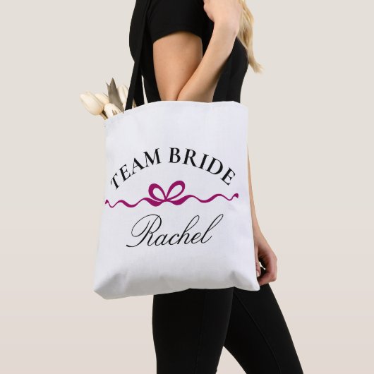Team Bruid Accessoire · Persoonlijk Cadeau Bruidsm Tote Bag (Dichtbij)